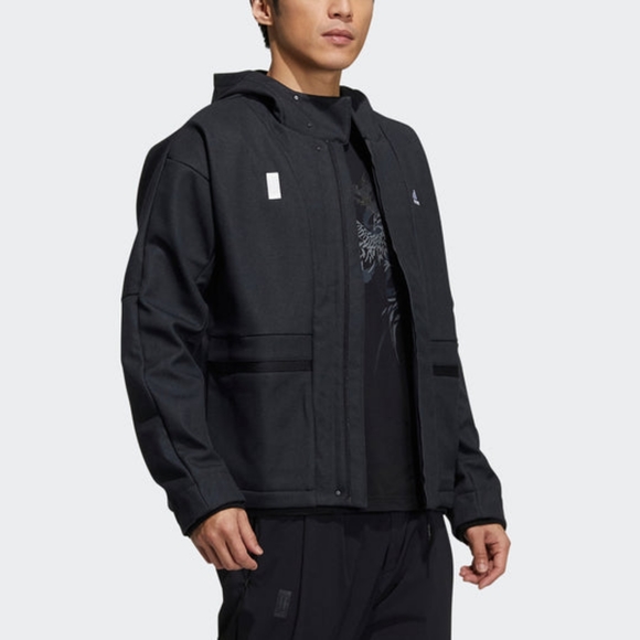 Adidas x Jet Li WUJI Sports Hooded Jacket - size S - Picture 2 of 5